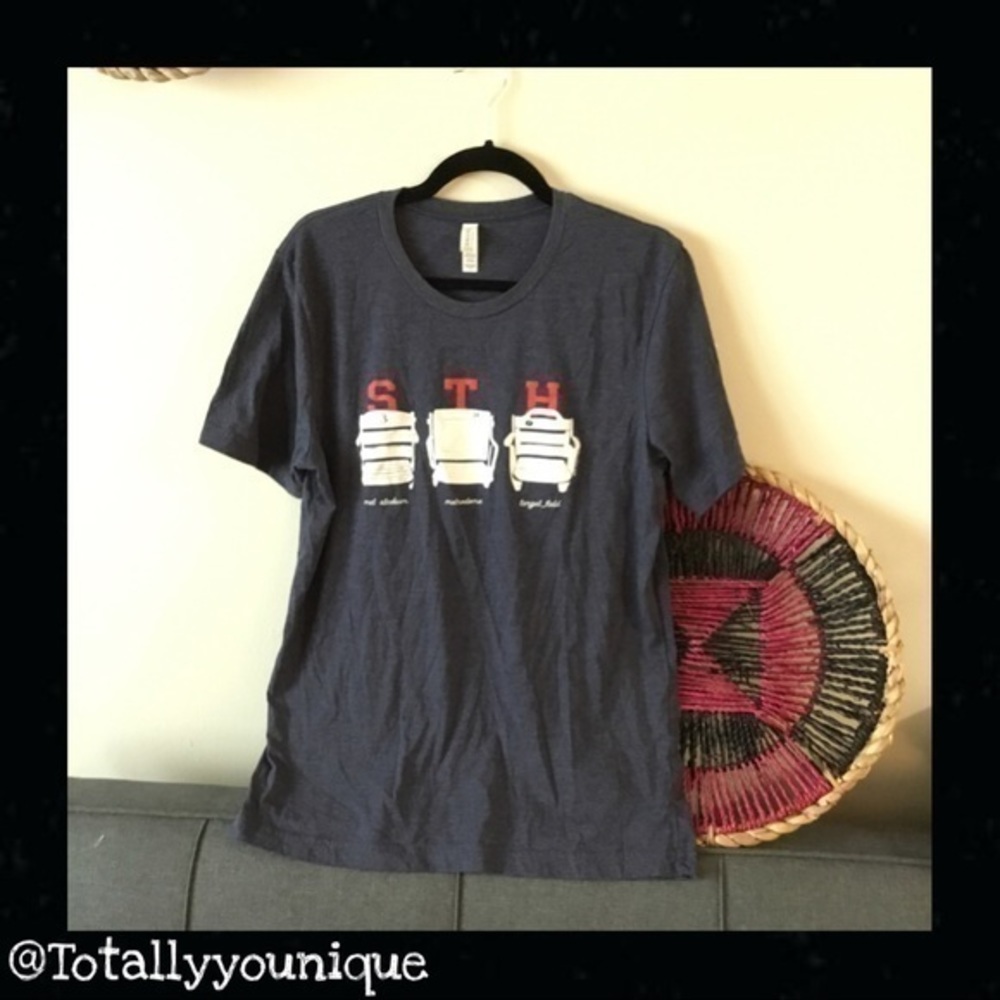 Canvas Baseball Stadiums T-Shirt